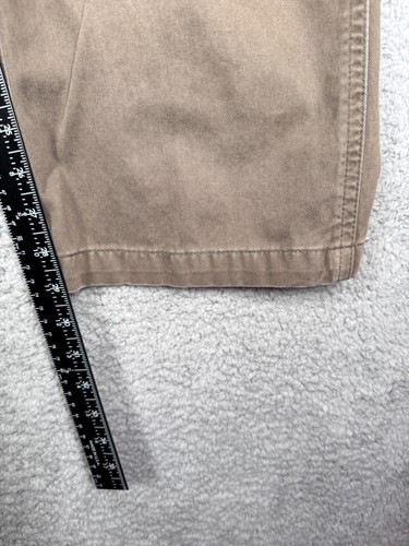 Carhartt Utility Pants Relaxed Fit Workwear Olive Green/Brown Size 38x30 - Picture 5 of 7