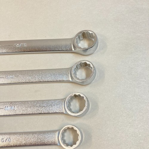 Williams Set di chiavi combinate 6 pezzi 12 punti SAE finitura satinata USA NUOVE! - Foto 11 di 12