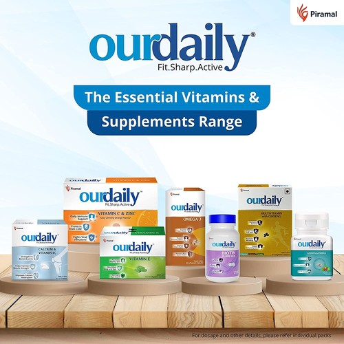Vitamin E 400mg By Piramal For Beautiful Skin Healthy Hair & Eyes 120 Capsule - Picture 6 of 6