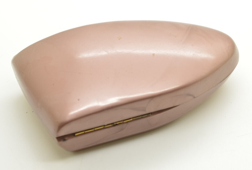 Vintage Elgin Watch Clamshell Art Deco Atomic Space MCM Asymmetrical Box Case - Picture 6 of 8