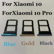 Dual SIM Card Tray Micro Card Holder Slot Adapter For Xiaomi 10 MI 10 / 10 pro