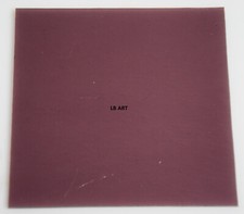1105.30-4" x 4" DEEP PLUM BULLSEYE 3mm THICK GLASS 90 COE FUSIBLE