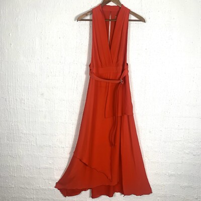 Manning Cartell Orange New Order Dress Size AU6
