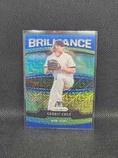 2019 Prizm #B-2 Brilliance Gerrit Cole 009/175 BLUE MOJO PARALLEL (F18)