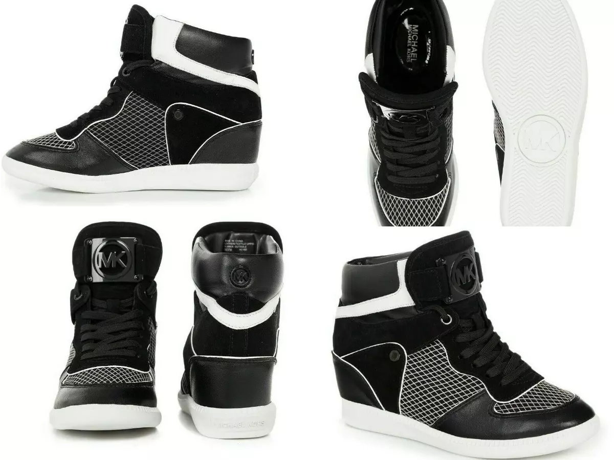 Mk nikko high top sneakers deals