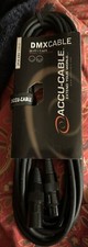 ADJ American DJ Accu-Cable 3-Pin DMX Lighting Fixture XLR 22 AWG Cable 10 ft