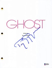 TONY GOLDWYN SIGNED AUTOGRAPH GHOST FULL SCRIPT BAS BECKETT