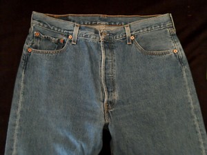 Levis 501 Button Fly Jeans 34 x 30 Measured Excellent Wash Made in Mexico |  eBay