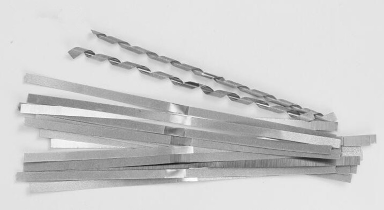 Strisce Per Lucidatura Dentale 6mm 5 Strisce Diamantate Ortodontiche Dentali Scanalate - Grana Media 60-70um, Lato Singolo 6mm Strisce Diamantate Grana Media