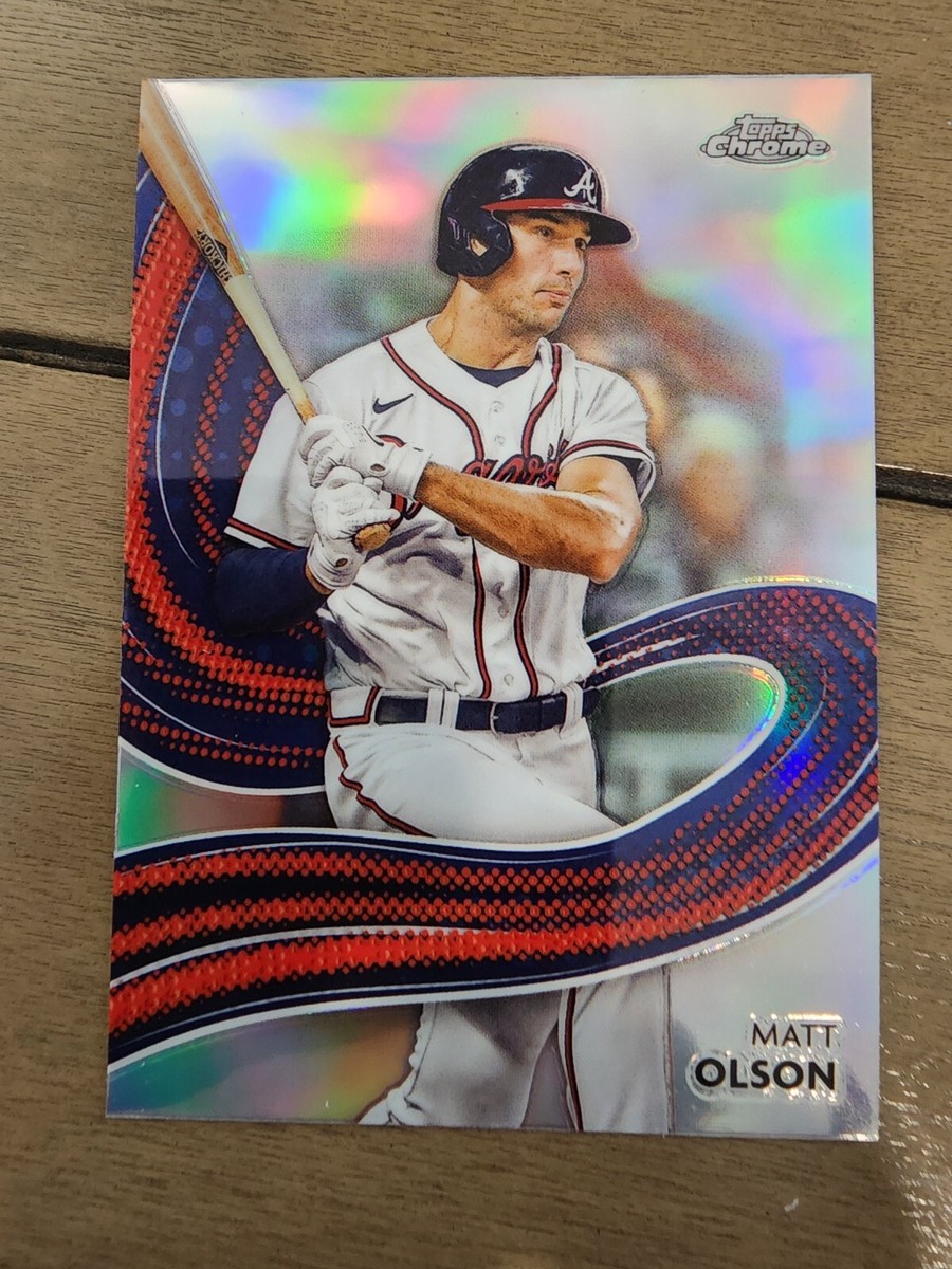 Matt Olson 2024 Topps Chrome Strokes | eBay