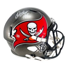 Warren Sapp Signed HOF 13 Inscription Tampa bay Buccaneers Speed Full-Size Repli