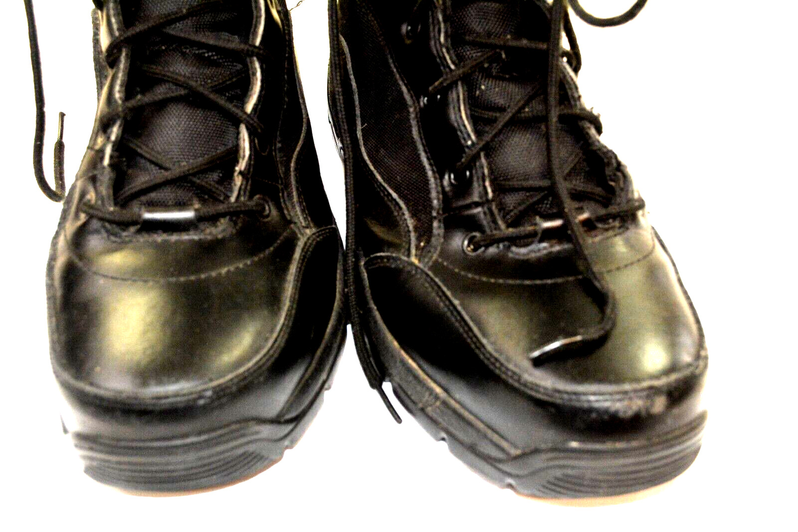 Interceptor Black Force Tactical Work Leather Boo… - image 9