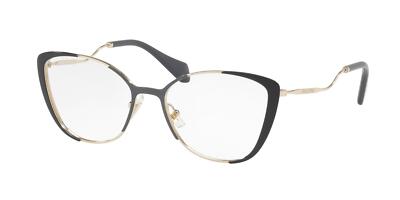 MIU MIU キャットアイクラス MU03XV VAU1O1 Miu Miu MU 03XV Irregular Eyeglasses | EyeOns.com