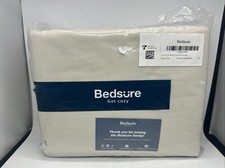 Bedsure 1 Duvet Cover King Size Soft Set 3 Pcs 2 Pillowcases Beige 104 X 90