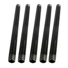 1-1/4 in. Pre Cut Black Steel Pipe Nipple, for DIY Vintage Furniture (5 Pack)