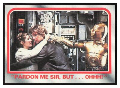 1980 Topps Star Wars: The Empire Strikes Back #67 Luke Leia C3PO