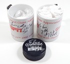 Lot of (3) Darren McCarty Signed Items ESPN Mugs & Hockey Puck Red Wings Auto