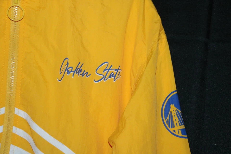Chaqueta cortavientos Golden State Warriors vintage de colección USADA por Erin Andrews XS NBA Foto 2 de 4