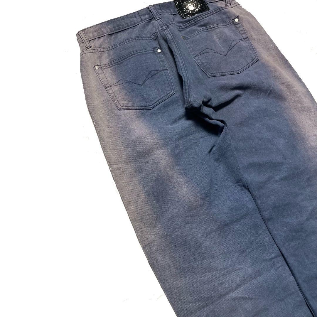 80S 90S Versace Sun Fade Pants Vintage Made In Italy thumbnail 12