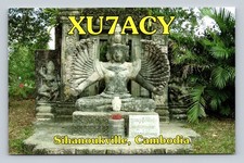 Ham Radio QSL XU7ACY Cambodia 2011 Low Band Dxpedition CW 12m
