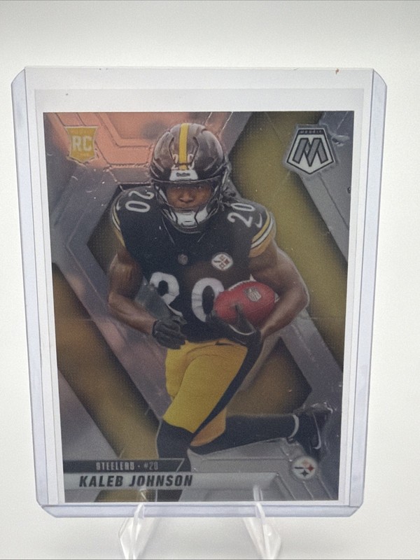 2025 Panini Mosaic Rookie Kaleb Johnson #315