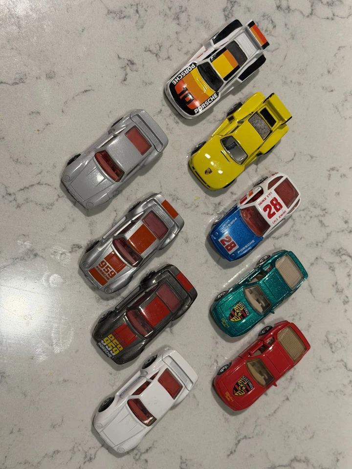 1985 - 1990 VINTAGE MATCHBOX PORSCHE COLLECTION, 9 CARS, RARE - Image 3 of 4