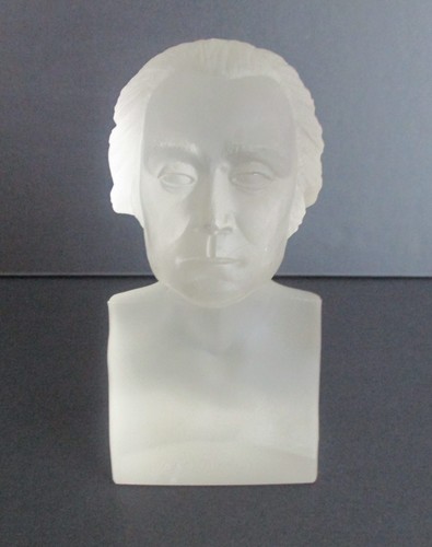 1876 Centennial Expo Souvenir Gillinder & Sons Glass George Washington Bust