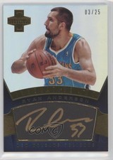2012-13 Panini Innovation Innovative Ink Gold 3/25 Ryan Anderson #6 Auto 8f4