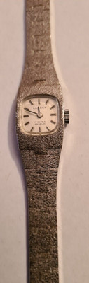 Lancet frühe Damen Armband Uhr Swiss Made 21 Jewels mit schönem Band + Verschluß