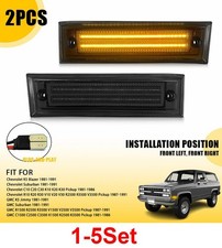 1-5Set LED Side Marker Light Front Set For GM...