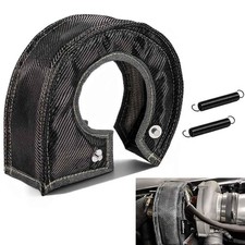 T4 Turbo Blanket Carbon Fiber Heat Shield Barrier Turbocharger Thermal Cover T4 Turbo Blanket Carbon Fiber Heat Shield Barrier Turbocharger Thermal Cover