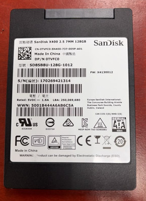 SanDisk X400 128GB 2.5'' Internal Solid State Drive SSD SD8SB8U-128G-1012