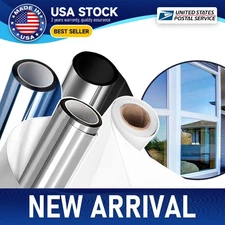 Mirror Reflective One Way Privacy Window Film Glass Tint Anti UV For Home Office