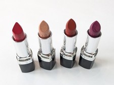 AVON True Color Lipstick Lot of 4 Reds Purple Nude BRAND NEW