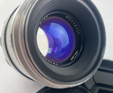 Helios 44 58mm f2 KMZ 13 blades CLA 44-2 Lens Silver DSLR M42 Mount Soviet USSR