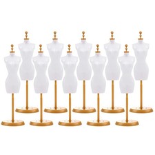 EXCEART 10Pcs Doll Clothes Form Dress Doll Display Holder Action Figure Manne...