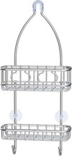 Stainless Steel Bathroom Hanging Shower Head Caddy Organizer 24 x 10.2 x 4.2 in