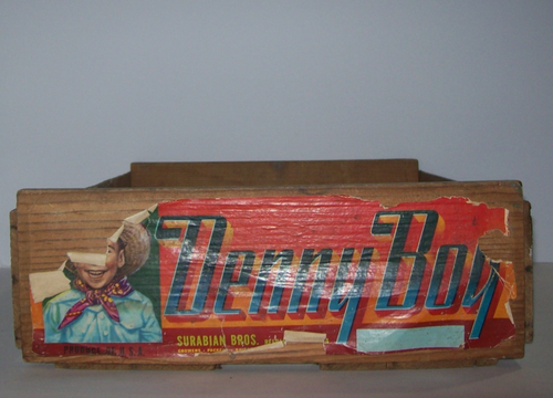 Denny Boy Surabian Bros. de colección Caja de madera para cultivadores y cargadores, Reedley, California - Imagen 6 de 12