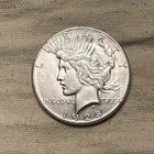 1928-P Peace Dollar AU+ Almost UNC Cleaned Flashy KEY DATE $1 ZM