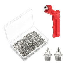 Steel Track Shoe Spikes Replacement Accessories with Spike Wrench Running