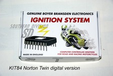KIT84 Norton Commando elektr. Zündung Boyer mit Kennlinie Ignition Micro Digital
