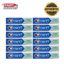 Crest Fresh & White Toothpaste Peppermint Gleem 2.4 oz (Pack of 12 Tubes)
