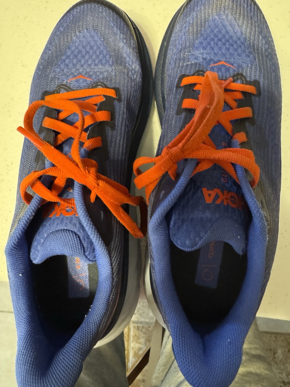 Hoka One One Clifton 9 Athletic Running Shoes Boys, Size 6 thumbnail 2