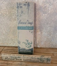 Bamboo Toothbrushes 100 Recyclable Set Of 4