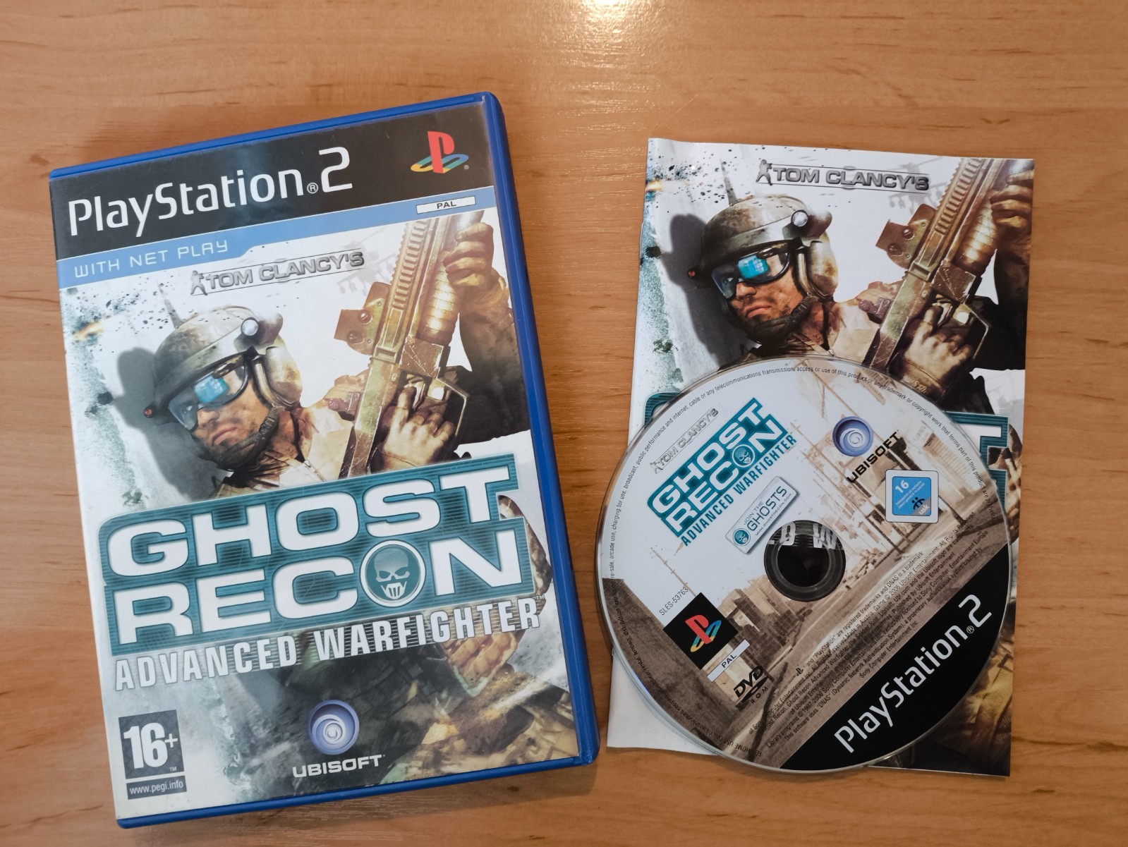 Jeu PS2 Ghost Recon Advanced Warfighter - PAL FR Complet TBE