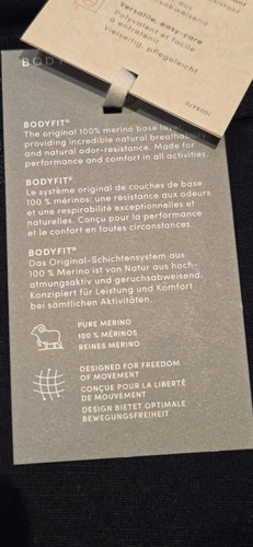 Neu! Icebreaker Merino 200 Oasis Leggings Wolle Damen Large schwarz - Bild 12 von 14