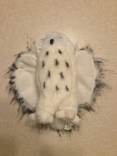 Douglas Plush 8" Snowy Owl Woodland