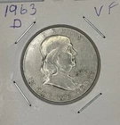 1963-D VF Franklin Half Dollar