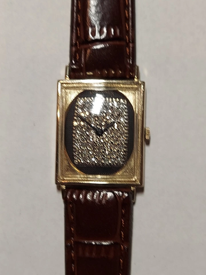 Longines Cal 528 With Diamonds Dial 17 Jewels Swiss Men’s Watch 10k Gold Filled - Image 3 of 4