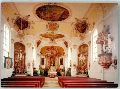 39595774 - 7117 Scheppach Katholische Pfarrkirche Mariae Himmelfahrt Inneres